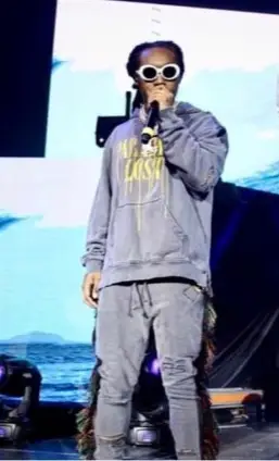 Migos outfit in Alchemist, 2020