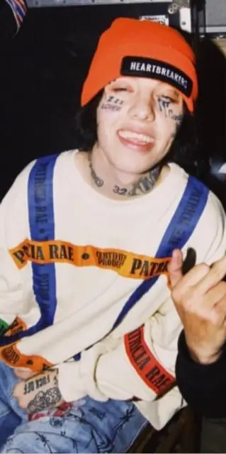 Lil Xan outfit in Patricia Rae, 2020