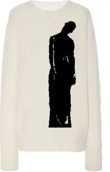 Syckli Silhouette Knit Sweater $100