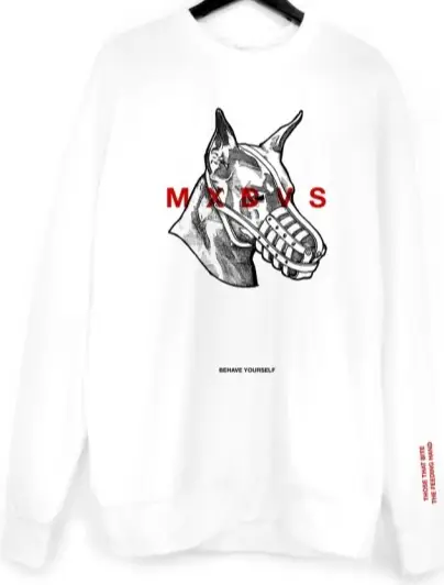 M.X.D.V.S. Behave Yourself  Sweatshirt $113