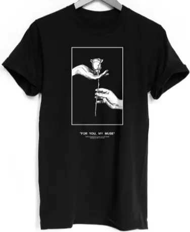 M.X.D.V.S. "For You, My Muse” T-shirt $59