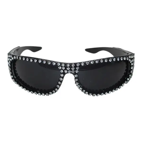 A-Morir GARCIA Hologram Wraparound Sunglasses $285