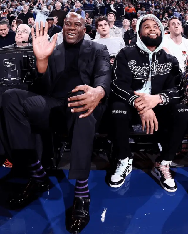 Odell Beckham Jr outfit in Supreme, Rta, and Playboy, 2020