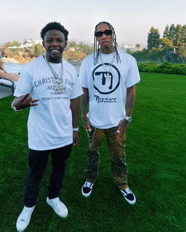 Jackboy outfit in Dior, 2020