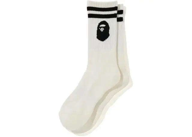 Bape Logo Socks $50