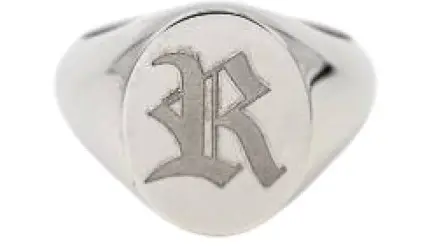 ASHER NEY "R" Ring $112