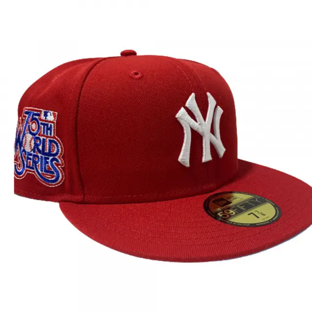 yankees 75th world series hat