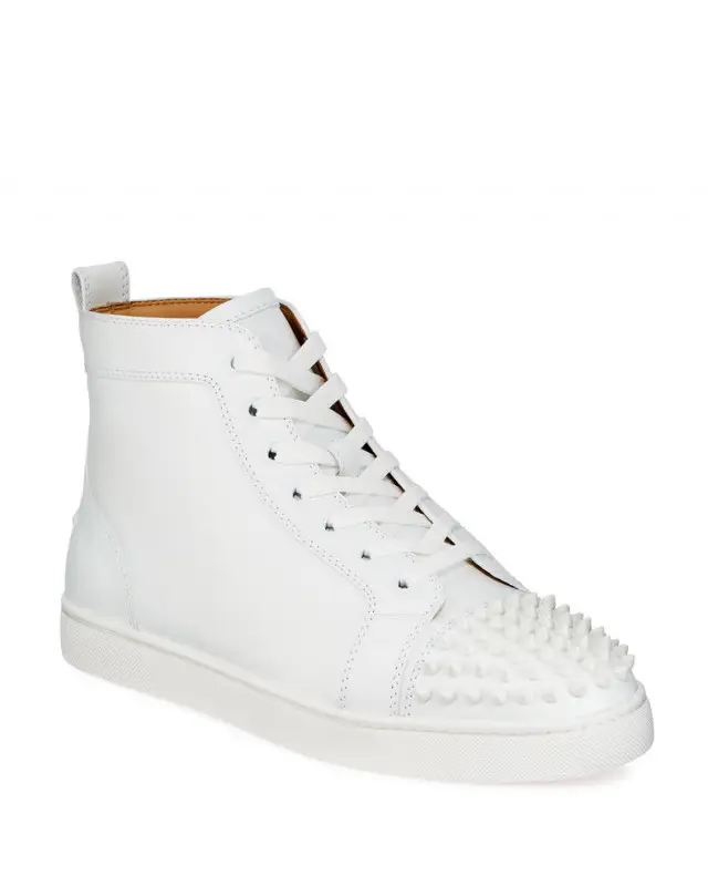 Christian Louboutin Spikes High-Top Sneakers $995