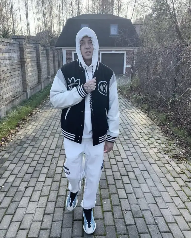 Markul outfit in Adidas, Alexander Wang, and Yeezy, 2020