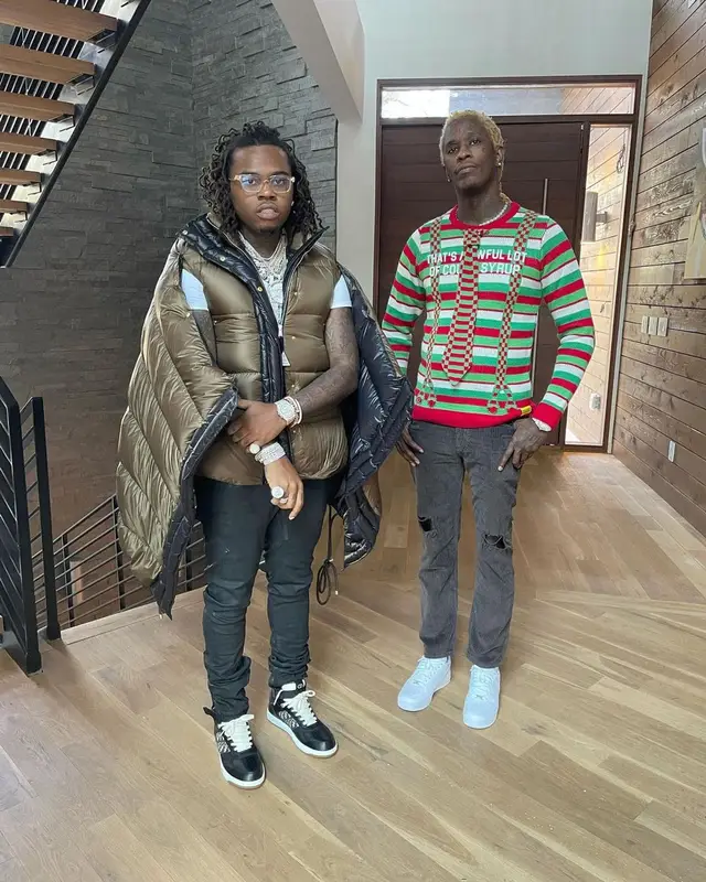 Gunna outfit in Moncler and Dior, 2020