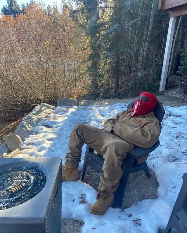 Don Toliver outfit in Supreme, 2020