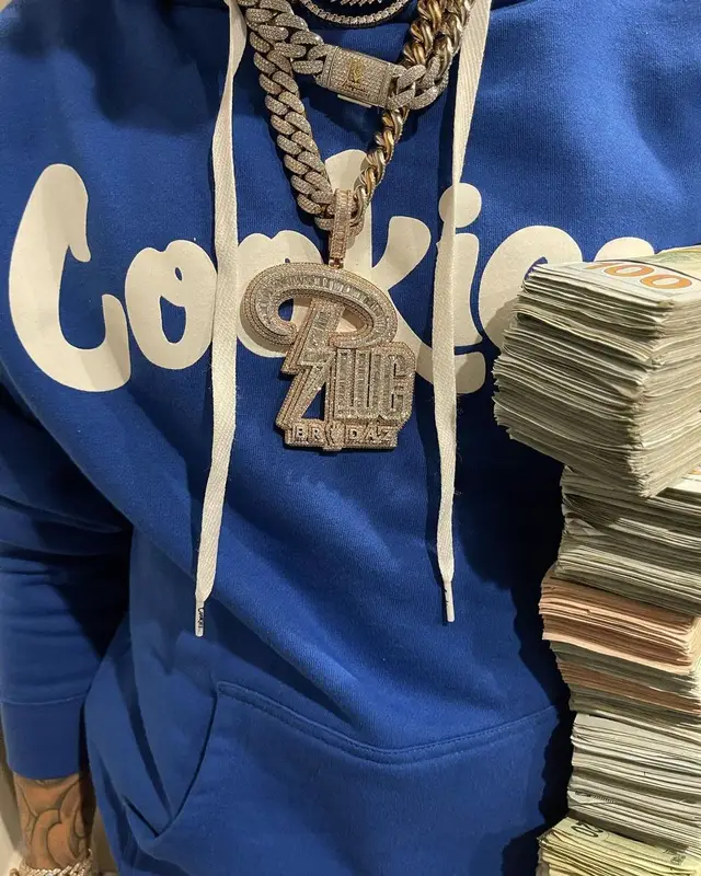 Lil Migo outfit in Cookies, Dior, and Gucci, 2020