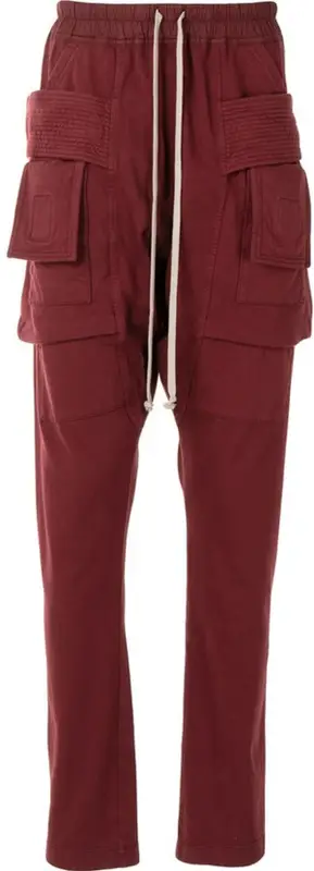 rick owens red pants