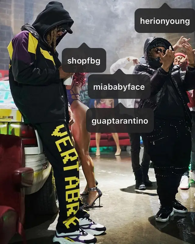 Future outfit in Givenchy, Vertabrae, and Dior, 2020