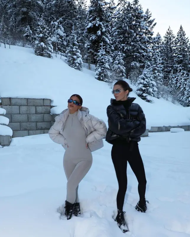 Kylie Jenner outfit in Moncler, Dior, and Alyx, 2020