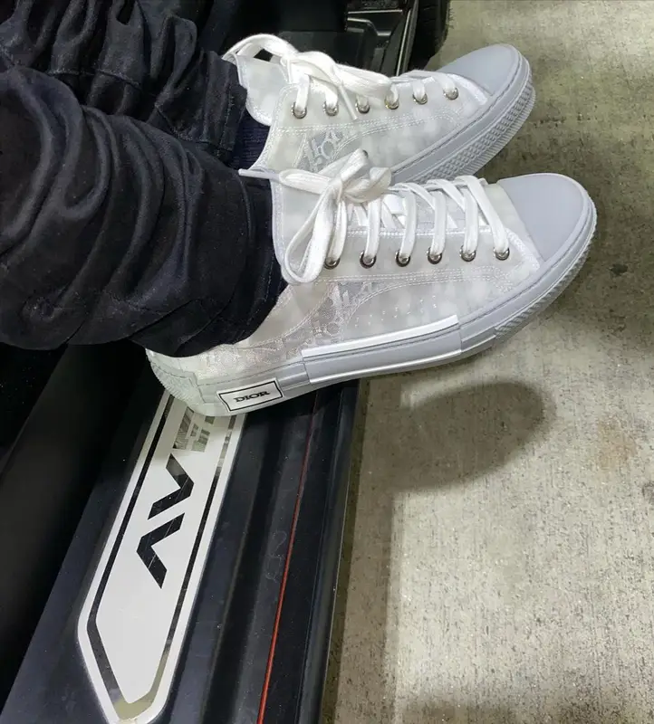 Jackboy outfit in Dior and Amiri, 2021