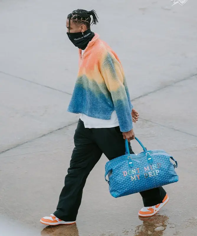 Shai outfit in Cactus Plant Flea Market, Kappa, and Human Made, 2021