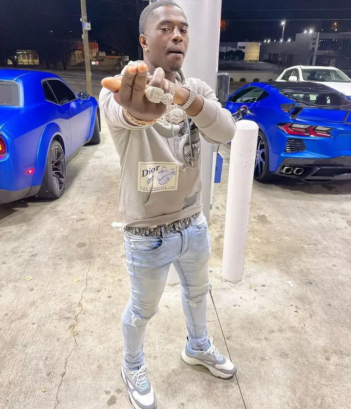 Bankroll Freddie outfit in Dior, 2021