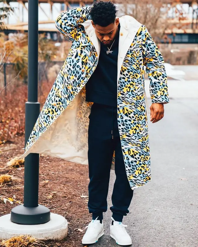 JuJu outfit in Marni, Thom Browne, and Louis Vuitton, 2021