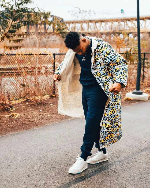 JuJu outfit in Marni, Thom Browne, and Louis Vuitton, 2021
