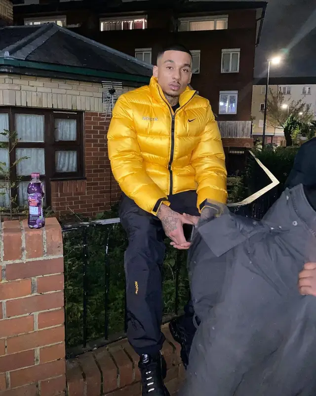 Fredo outfit in Nike, Supreme, and Drake Merch, 2020