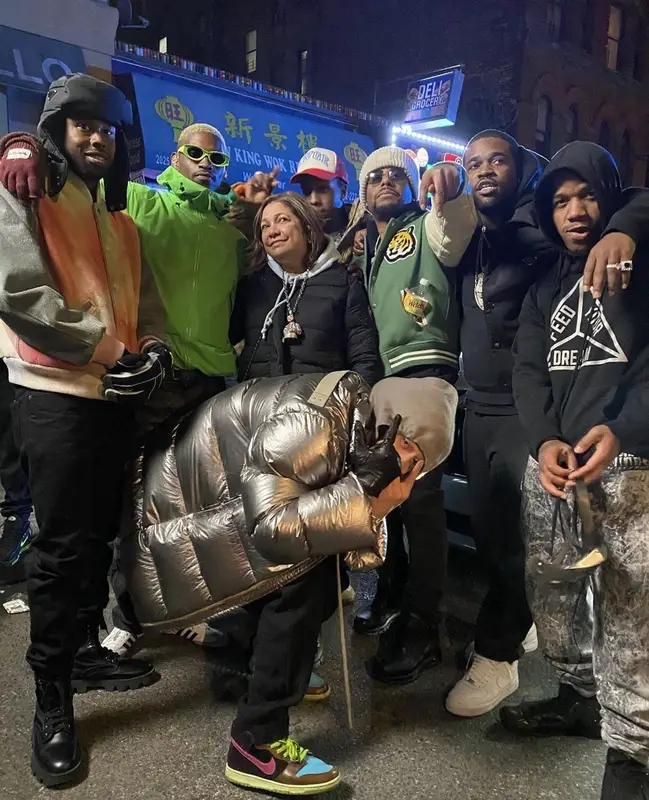 ASAP Rocky outfit in AWGE, 2021