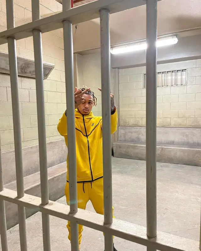 DDG outfit in Nike and Balenciaga, 2021