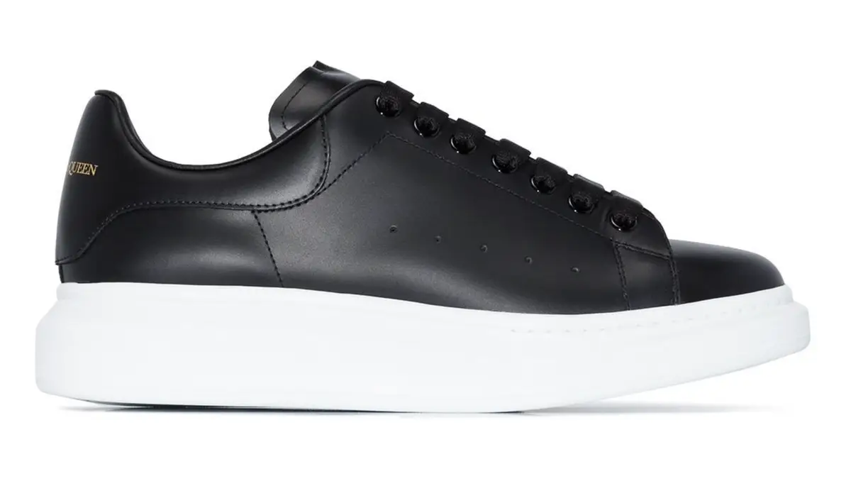 Alexander McQueen Oversized Sole Black 