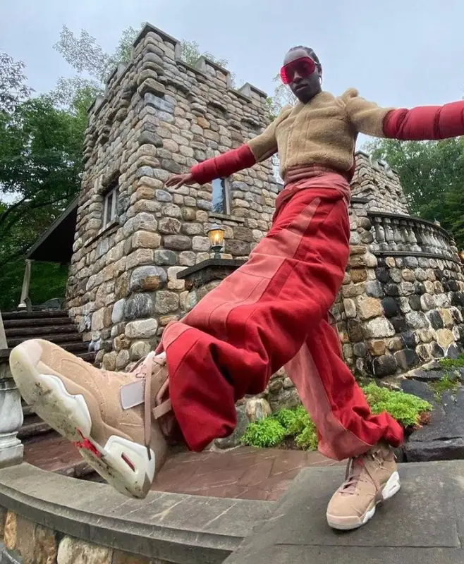 Bloody Osiris outfit in Rick Owens, 2021