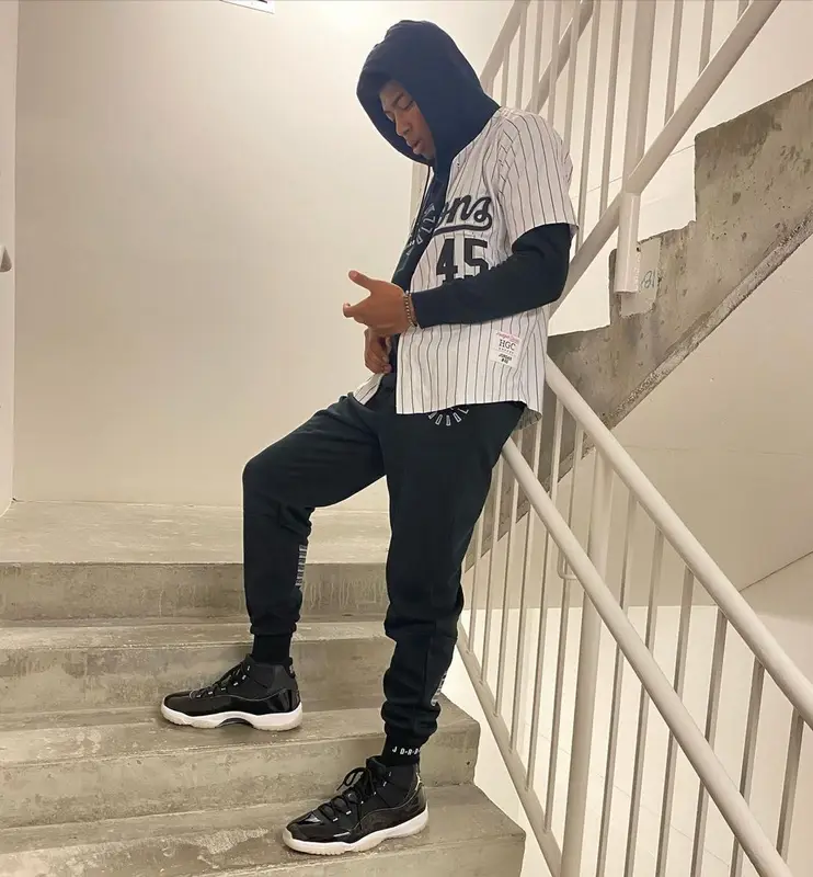 Rui Hachimura outfit in Jordan and MLB, 2020