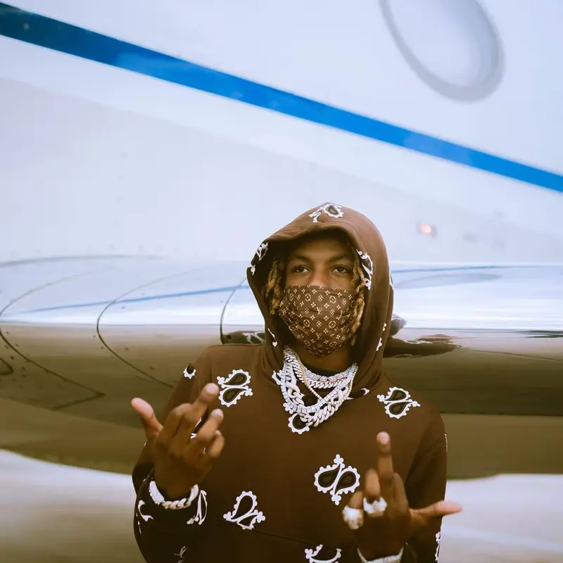 Rich The Kid outfit in Amiri, Custom, and Dior, 2021