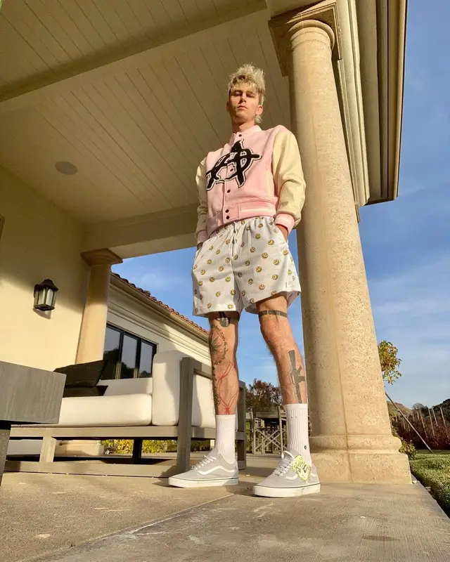 Machine Gun Kelly outfit in Shmeel, 2021