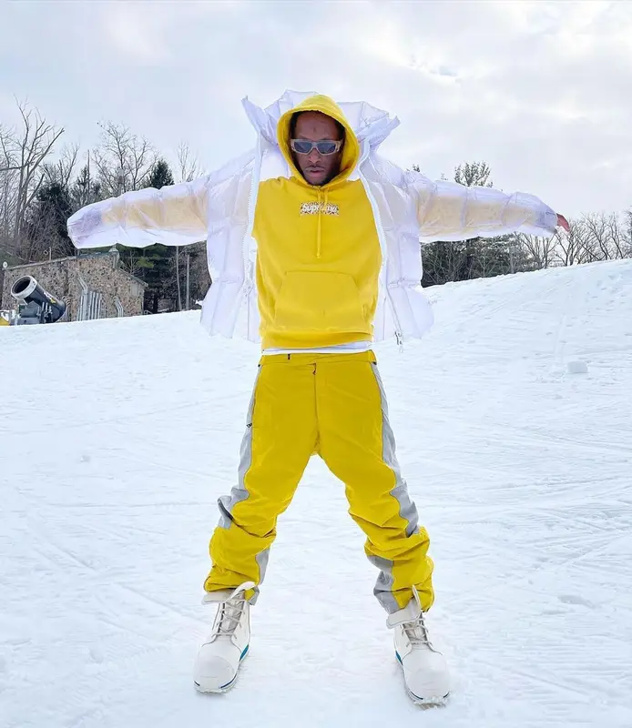 Bloody Osiris outfit in Supreme, Raf Simons, and Rick Owens, 2021
