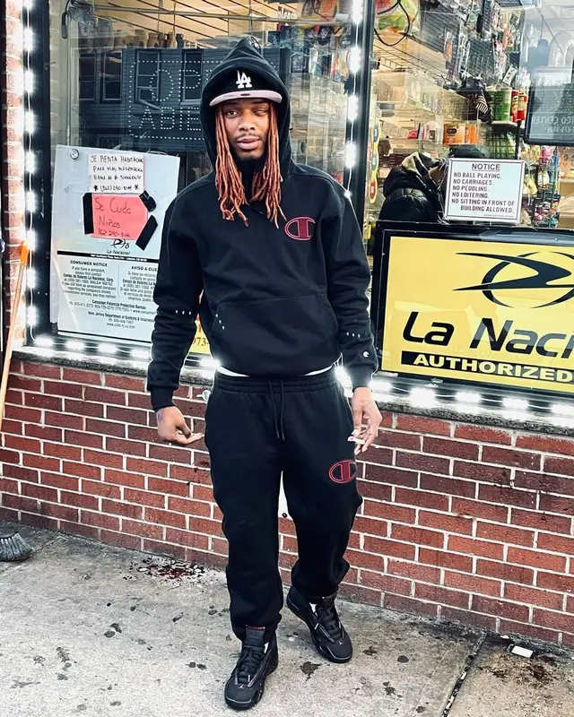 Fetty Wap outfit in New Era, 2021