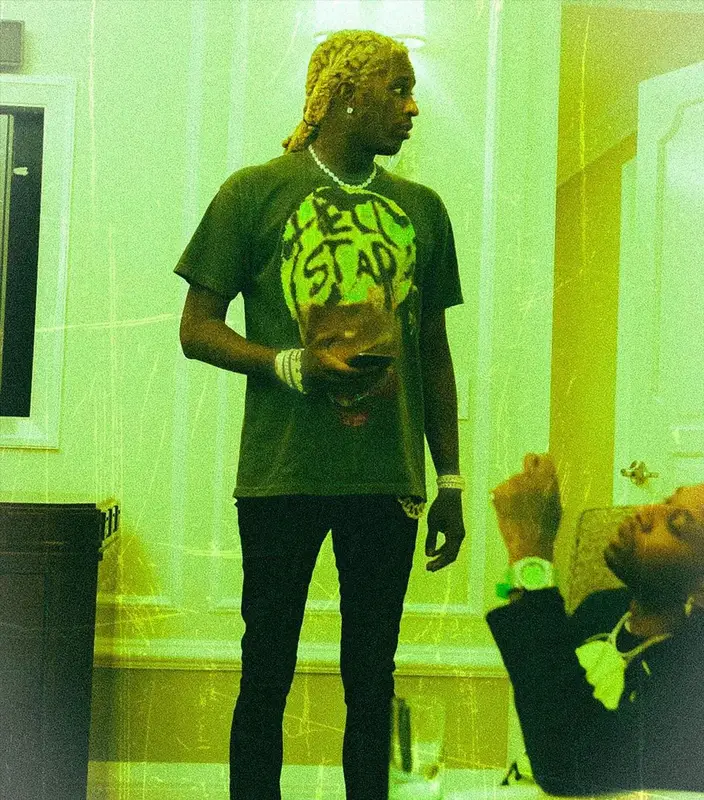 Young Thug outfit in Hellstar, 2021