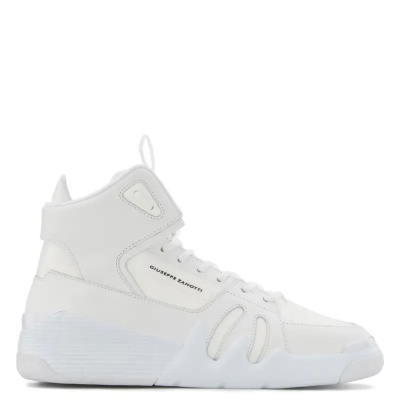 Giuseppe Zanotti Talon High White Sneakers $850