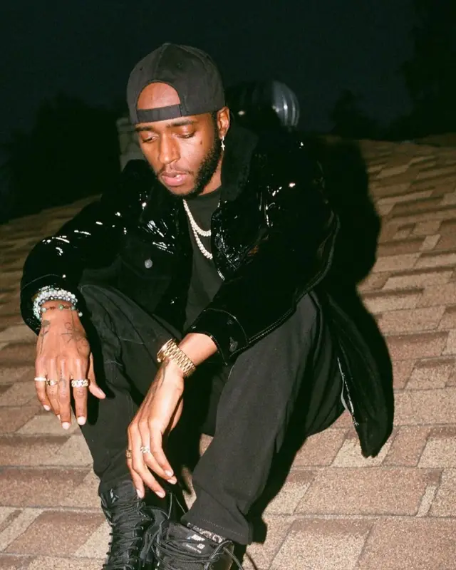 6lack outfit in Keiser Clark, 2020
