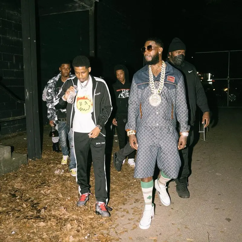 Gucci Mane outfit in Gucci, 2021
