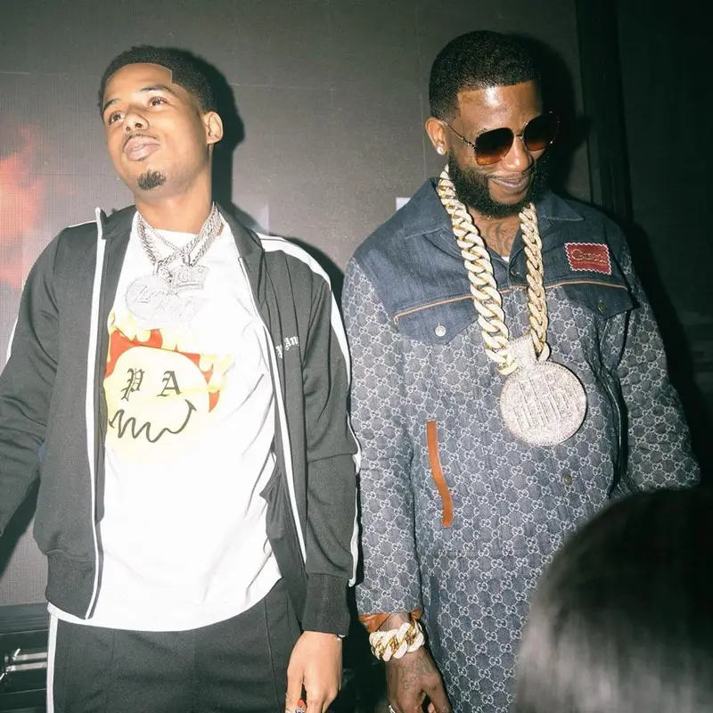 Gucci Mane outfit in Gucci, 2021