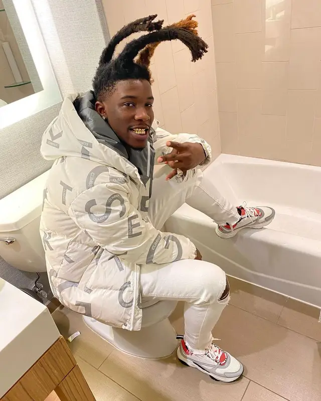 Hot Boii outfit in Amiri and Dior, 2021