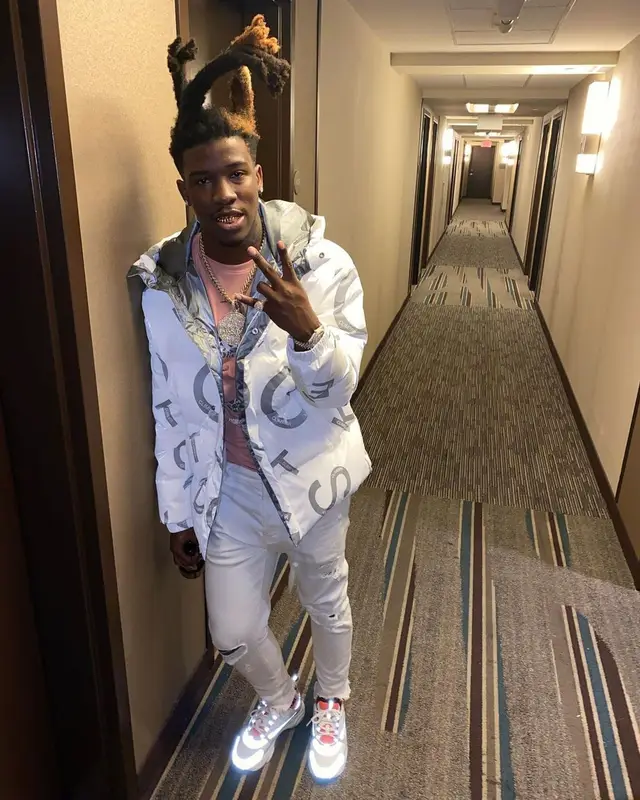 Hot Boii outfit in Amiri and Dior, 2021