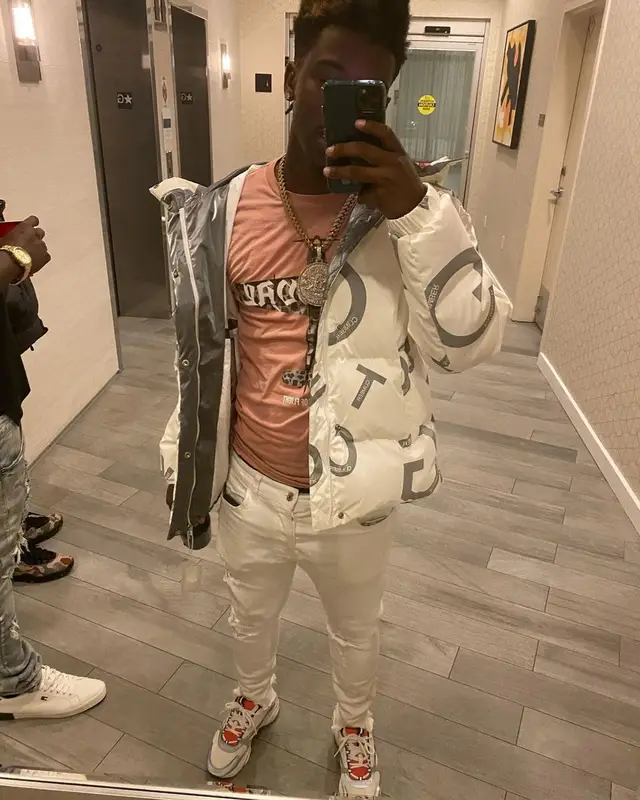 Hot Boii outfit in Amiri and Dior, 2021