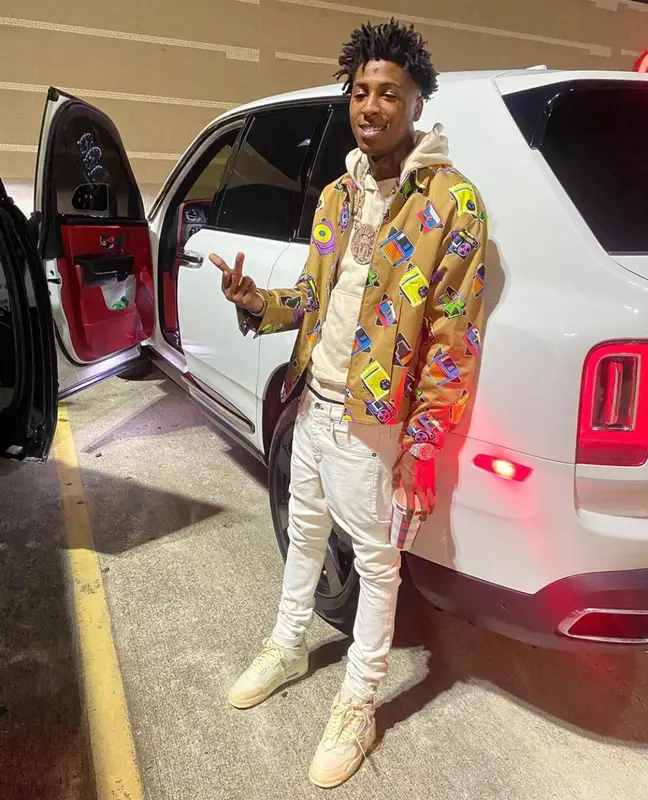 NBA YoungBoy outfit in Prada, Rag & Bone, and Jordan, 2020