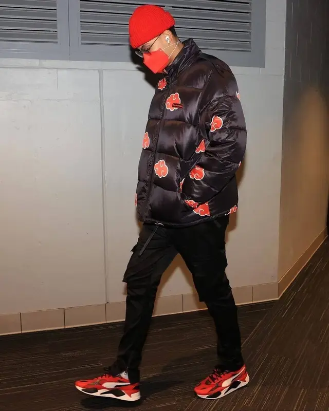Kyle Kuzma outfit in Hypland, Reserved, and Maybe Tomorrow, 2021