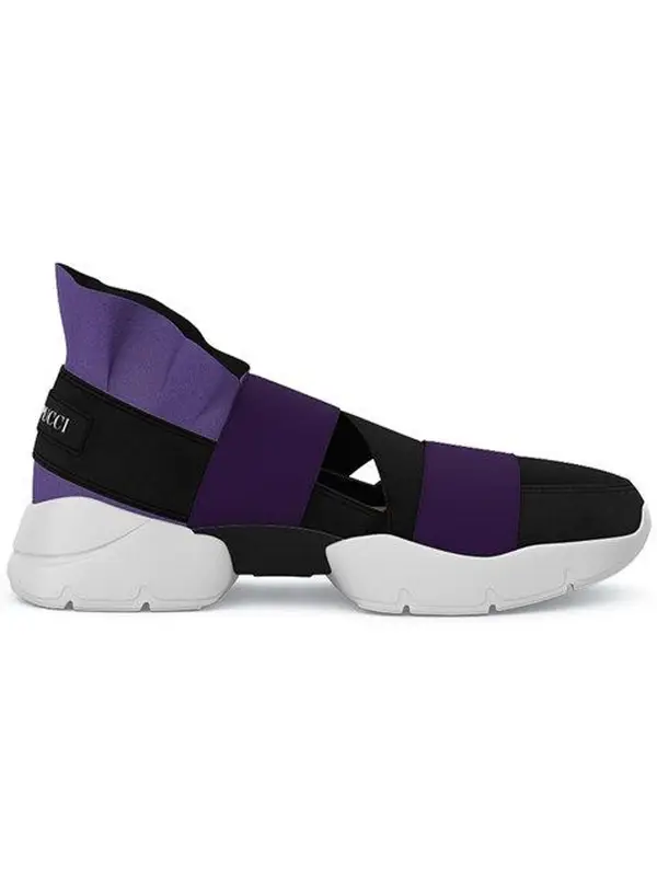 Emilio Pucci City Up Custom Sneakers In Black $710