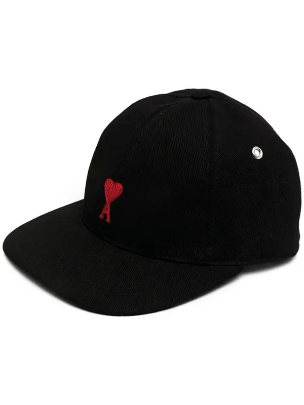 Ami Alexandre Mattiussi Ami Alexandre Mattiussi Men's Black Cotton Hat $94