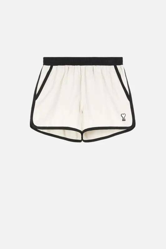 Ami Alexandre Mattiussi Ami De Coeur Swim Shorts In Neutrals $200
