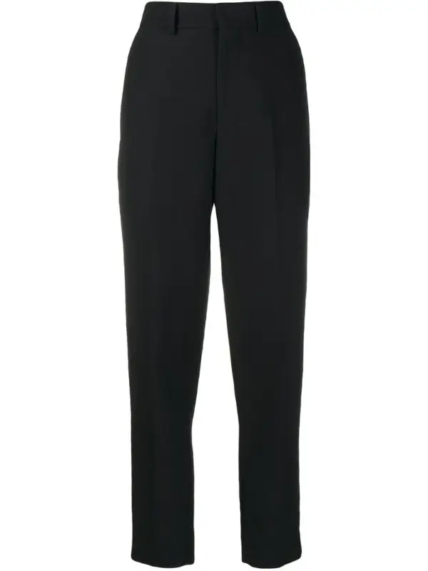 Ami Alexandre Mattiussi Woman Cigarette Leg Trousers In Black $630