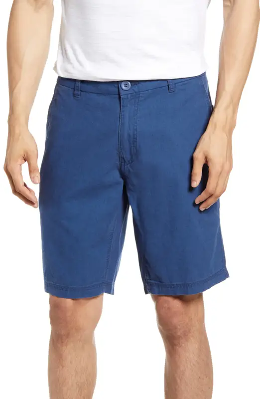 Onia Solid Austin Shorts In Ensign Blu $120
