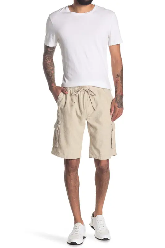 Onia Tom Cargo Shorts In Khaki $130
